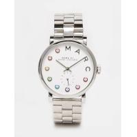 ราคา นาฬิกาผู้หญิง MARC JACOBS Silver Dial Stainless Steel Ladies Watch รุ่น MBM3420 ของแท้ 100 (433485992)