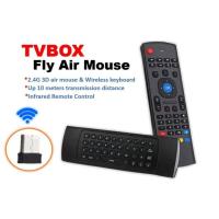 ราคา Fly คีย์บอร์ด MX 3 สําหรับกล่องทีวี ANDROID TX3 TX6 TX6S EVPAD SVI AIRMOUSE (19451567791)