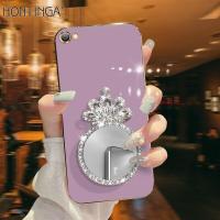 ราคา Hontinga ปลอกกรณีสำหรับ Vivo V9 V5 Plus V5S V5 V5 Lite 1726 VivoV5S กรณีกระจกแฟชั่นสี Chrome Luxury Soft TPU โทรศัพท์กรณีฝาครอบกล้องป้องกันปลอก Anti Gores กรณียาง (16602007918)