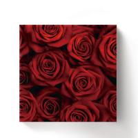 ราคา งานศิลปะบนผนังกรอบ1ชิ้นดอกกุหลาบสีแดงดอกไม้ผ้าใบ Giclee ภาพพิมพ์แกลเลอรี่ห่องานศิลปะที่ทันสมัยภาพดอกไม้ภาพวาดสำหรับตกแต่งบ้าน Squareready To H (12527641911)