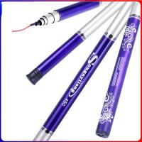 ราคา Sougaiilang Fishing Rods คันเบ็ดเบ็ดตกปลาแบบพกพา หน้าตักหลังขุด UL คันเบ็ด2 7เมตร3 6เมตร4 5เมตร5 4เมตรคันเบ็ด (19900305410)