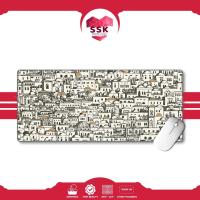 ราคา Fornasetti Designs Extended Mouse Pad แผ่นรองเมาส์เกมมิ่ง แผ่นรองเมาส์เกมมิ่ง (20319431591)