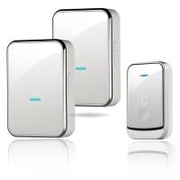 ราคา กริ่งไร้สาย กันน้ำทนแดด กระดิ่งบ้าน ออดบ้าน Wireless doorbell มี 45 เสียง ดนตรีmi 10 (8776559913)