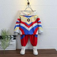 ราคา OECE อุลตร้าแมนเสื้อผ้า เสื้อผ้าเด็ก เด็กชาย ชุดฤดูใบไม้ร่วง เด็กทารก ชุดสูทสองชิ้น ชุดเด็กผู้ชาย ชุดเด็กผู้ชาย6 9 L1014 (20651493181)