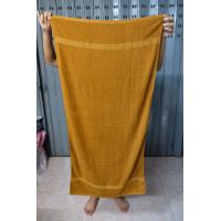 ราคา ผ้าขนหนูสีเหลืองพระ ผ้าเช็ดตัว ผ้าขนหนู สีพื้น คอนต้อน100 30x60นิ้ว นุ่งอาบน้ำได้ เกรดหลุดQุC ยกโหล12ผืน (16506069029)