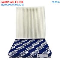 ราคา กรองแอร์ ฟิลเตอร์ ยี่ห้อ COCO ใช้กับ โตโยต้า วีโก้ แคมรี่ วีออส อัลติส FIL0046 Carbin Air Filter for Toyota Vigo Camry Vios Altis คุณภาพดี (19207845607)
