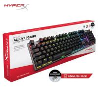ราคา HyperX Alloy FPS RGB Gaming keyboard Kailh Silver Speed keyswitches with ultra rapid responsiveness Gift ของขวัญ gift (2765672598)