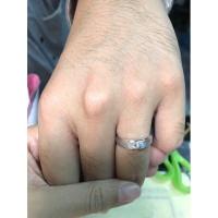 ราคา แหวนเพชรผู้ชาย เพชรสังเคราะห์ เหลี่ยม H A นำเข้าเพชรเอง โรงงานทำเพชรแท้กว่า30ปีค่ะ (19152376908)