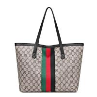 ราคา New Style Leather PU Texture Shoulder Bag Large Capacity Korean Version Handbag Classy All Match Contrast Color Tote Underarm Big AUG (20119580637)