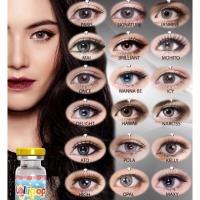 ราคา มีค่าสายตา สุ่มบิ๊กอาย Pretty doll sweety plus Lollipop Winks แบบมินิ เล็กเท่าตา สีเทาธรรมชาติ 1 คู่ มีค่าสายตา 0 00 ถึง 10 00 แถมตลับฟรี รหัสสินค้า 045 (9128653103)