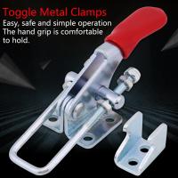 ราคา GH 40323 Latch Type Toggle Clamps Set Hand Tool Quick Release Tool 163kg 360lbs โลหะแนวนอนความจุถือครองแพ็ค 4 (20142903294)