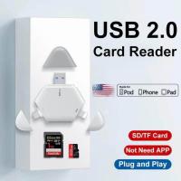 ราคา 3 in 1 Multifunction USB 3 0 Reader Adapter For Apple iPhone Flash Drive OTG Card Reader Type C TF SD Memory Card Reader Adapter (20495987518)