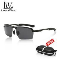 ราคา LouisWill แว่นตากันแดดแว่นกันแดดกรอบครึ่งแว่นตากันแสงยูวีสำหรับผู้ชายแว่นกันแดดสำหรับขับขี่สปอร์ตแว่นกันแดดโพลาไรซ์ป้องกัน UV400แว่นตาขับรถแว่นกันแดดเปลี่ยนสีได้แว่นตากันแดดผู้ชายแว่นกันแดดชาย (176044