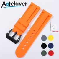 ราคา Aotelayer กำไลข้อมือสายนาฬิกาข้อมือยางซิลิโคนสีดำสีน้ำเงินขนาดกว้าง20มม 22มม 24มม 26มม สายสายนาฬิกาข้อมือสีเขียวทหารสีส้มแดงกันน้ำสายสแตนเลสสตีลสีเงินสีดำหัวแบนสร้อยข้อมืออเนกประสงค์ (18636179072)