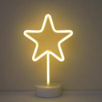 ราคา JJT แสงนีออน โคมไฟตั้งโต๊ะ LED รูปร่างการ์ตูน รูปร่างสีรุ้ง บรรยากาศโรแมนติก นีออนสีสวย กันน้ำ แรงดัน (17362604128)