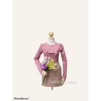 ราคา My top เสื้อแขนยาวแต่ง ระบายอกG 131 T SHIRTNISTA (17445644343)