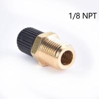 ราคา Lowest price MH 1 4นิ้ว NPT Solid NICKEL Plated brass Air Compressor TANK fill Valve (19613165733)