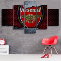 ราคา 5แผงอาร์เซนอล HD โลโก้คลับฟุตบอลสติ๊กเกอร์ติดผนังแขวนภาพวาดห้องนอนห้องนั่งเล่นโปสเตอร์ภาพวาดติดด้วยตนเองตกแต่งบ้าน ไม่มีกรอบ (14356191360)