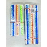 ราคา ไม้บรรทัด ทูโทน 6นิ้ว 8นิ้ว และ12นิ้ว ราคาโหลและแพคใหญ่6 โหล (1530772333)