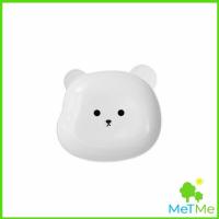 ราคา MetMe ถาดใส่ผลไม้ จานไส่ขนม ช้อนส้อมเด็ก ถาดหมี พกพาทำความสะอาดง่าย พลาสติก ลายน้องหมี พร้อมมส่ง (16675455620)