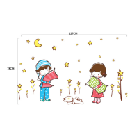 ราคา สติ๊กเกอร์ ติดผนัง สติ๊กเกอร์ การ์ตูน ดิสนีย์ Super Quality Wall Stickers DIY English Cartoon Animals Kids Baby Wallpaper Décor Ready to Send From Thailand (8124230579)