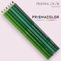 ราคา ดินสอสี Prismacolor Junior จำหน่ายแบบแยกแท่ง กลุ่มสีเขียว (17527237479)