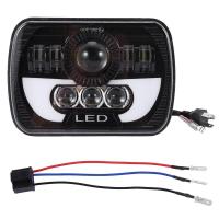 ราคา 300W 5X7 Led Headlights Led Sealed Beam head light lamp With High Low Beam Led Headlight For Jeep Wrangler Yj Cherokee Xj (18954370491)
