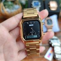 ราคา COD ส่งทั่วไทย นาฬิกาข้อมือหญิง SKMEI 1220 ของแท้100 นาฬิกาข้อมือ นาฬิกาลำลอง นาฬิกาข้อมือดิจิตอล 2ระบบ นาฬิกาควอตซ์ มัลติฟังชั่น สายสแตนเลส (19488666167)