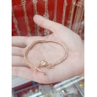 ราคา สร้อยข้อมือนาค2สลึง สร้อยข้อมือ สร้อยข้อมือจี้หัวใจ (15294981873)