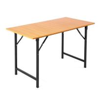 ราคา DECOS โต๊ะพับอเนกประสงค์ 60x90 ซม ลายไม้ AB (20756482084)