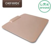ราคา Chefmade แท้ ถาดอบคุ้กกี้ไร้ขอบ ถาดอบขนม ถาดอบมาการอง แผ่นรองอบ Cookie Sheet ถาดอบคุ้กกี้ไร้ขอบ WK9056 เก็บเงินปลายทาง Look Around (18901027877)