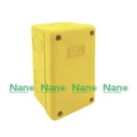 ราคา NANO กล่องกันน้ำพลาสติก สีเหลือง รุ่น NANO 201Y 60 กล่อง (19601497299)