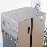 ราคา ผ้าลูกไม้ตู้เย็นผ้าคลุมตู้เย็นประตูเดียวสองประตูตู้เย็นเครื่องซักผ้าไมโครเวฟผ้าคลุมสากลผ้าขนหนู HAJB (17304129537)