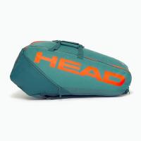 ราคา Head กระเป๋าเทนนิส Pro Racquet Tennis Bag XL Dark Cyan Fluo Orange 260203 (20977434323)
