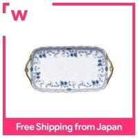 ราคา NARUMI JAPAN MILANO Bone China Square Plate Gold Rim Tableware European Retro Western Style For Gift (20237942688)