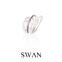 ราคา SWAN Wave Pearl Ear Cuff Large ต่างหูเงินแท้ ต่างหูคล้องหู ต่างหูหนีบ ไม่ต้องเจาะ มุกแท้ มุกน้ำจืด ฝังเพชรคิวบิกเซอร์โคเนีย cubic zirconia (1690674312)