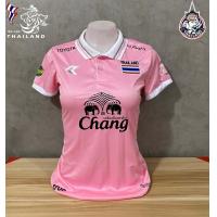 ราคา มาใหม่ เสื้อกีฬาทีมชาติไทย เสื้อบอลทีมชาติไทย ชุดบอลหญิง เสื้อบอลหญิง ชุดทีมฟุตบอลหญิง เสื้อทรงเลดี้ อก32 36นิ้ว (9046069244)