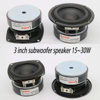 ราคา 15 30W 3 Inch Subwoofer Speaker 4 8 Ohm 3 Inch Woofer Amplifier Speaker 85Hz 5 5KHz Bass One Pcs Round and Square Speaker (13552123165)