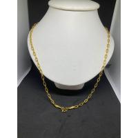 ราคา สร้อยคอลายโซ่ฝรั่ง น้ำหนัก1บาทยาว 24 นิ้ว หุ้มทองแท้ไม่ลอกดำ (21050532463)