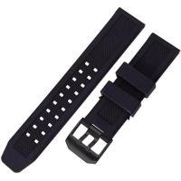 ราคา 23 มม สายรัดข้อมือซิลิโคนสีดำสำหรับ Luminox 1820 7251 3050 สายนาฬิกาผู้ชายทหารกีฬาดำน้ำสร้อยข้อมือเข็มขัดอุปกรณ์เสริม (19646126512)