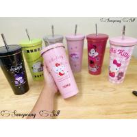 ราคา แก้วน้ำเก็บความเย็น แก้วใส่น้ำน่ารักๆ สีสดใส แก้วเย็น สินค้า พร้อมส่ง ขนาด750 ML (16390379692)