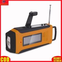 ราคา LeadingStar RC Authentic Emergency Radio With 2000mAh Battery Backup Portable Power Bank AM FM Radio Hand Crank Solar Charging Radio SOS Alarm (20915285653)