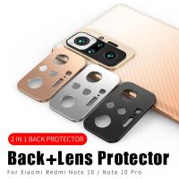 ราคา 2 in 1 Back Screen Protector Sticker Metal Protection Ring Camera Protector For Xiaomi Mi 11 10T Pro Redmi Note 10 Pro Poco F3 X3 NFC Pro Case (9065082901)