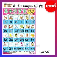 ราคา โปสเตอร์หัดอ่านภาษาจีน ภาพโปสเตอร์ ฝึกอ่าน พินอิน Pinyin 拼音 พยัญชนะ และ สระ วรรณยุกต์ ภาษาจีน เบื้องต้น ฝึกอ่านภาษาจีน โปสเตอร์ (19733396888)