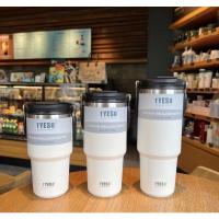 ราคา แก้วน้ำ แก้วเก็บความเย็น TYESO รุ่นฝามีหูหิ้ว หลอดพับเก็บในตัว สินค้ามี 3 ขนาด 20 ออนซ์ 25 ออนซ์ 30 ออนซ์ (17125409197)