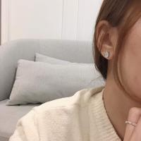 ราคา Winterwinter Jewelry Silver925 เครื่องประดับเงินแท้ เงินแท้925 ต่างหูเงินแท้ 925 ต่างหูห้อยประดับเพชร cz ทรงหยดน้ำ (4761428557)