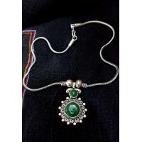 ราคา สร้อยคอชุดไทย สร้อยคอพลอยสี เครื่องประดับชุดไทย (6162506668)