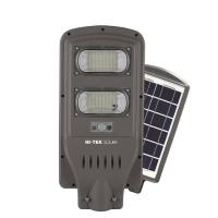 ราคา HI TEK โคมไฟถนนโซล่า LED 60W สีเทา แสงขาว (4920648807)