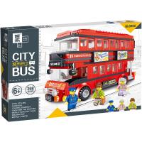 ราคา LEGO Creative Car 10258 London Double decker Bus Puzzle Assembly Lego Block Toy Gift (20709630693)