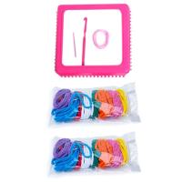 ราคา Weaving Loom Kit Toy Elastic Knitting Machine DIY Rope Ring Weaving for Kid and Adults Potholder Loop Crafts for Girls Pot Holder Loom Knitting Kits (20032973008)